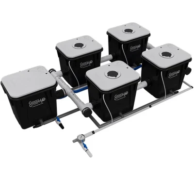 4-Bucket RDWC Hydroponic System With Control Tank – Complete Kit